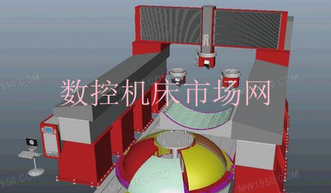 銑削激光切(qiē)割(gē)五軸聯動複合加(jiā)工機床 銑削激光(guāng)切割五軸聯動(dòng)複合加工機床