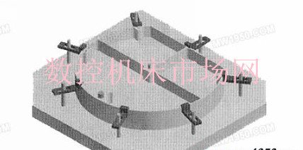 典型薄壁盤類零件的工藝方案及數控加工過程 典型薄壁盤類零件的工藝方案及數控加工過程(chéng)