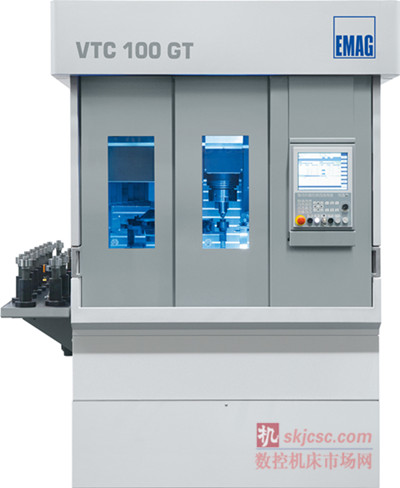 VTC 100 GT 是一個結合了車削和磨削加工的倒立式軸類加工中心 VTC 100 GT 是一個結合了車削和磨削加工的倒立式軸類加工中心
