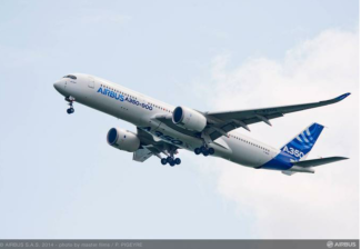 圖 5:空中客(kè)車 A350 XWB 圖 5:空中(zhōng)客車 A350 XWB