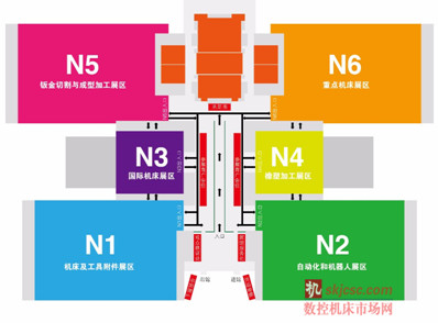 第十二屆(jiè)天津國際(jì)機床展展館平麵(miàn)圖 第十二屆(jiè)天津國際機床展展(zhǎn)館平麵圖