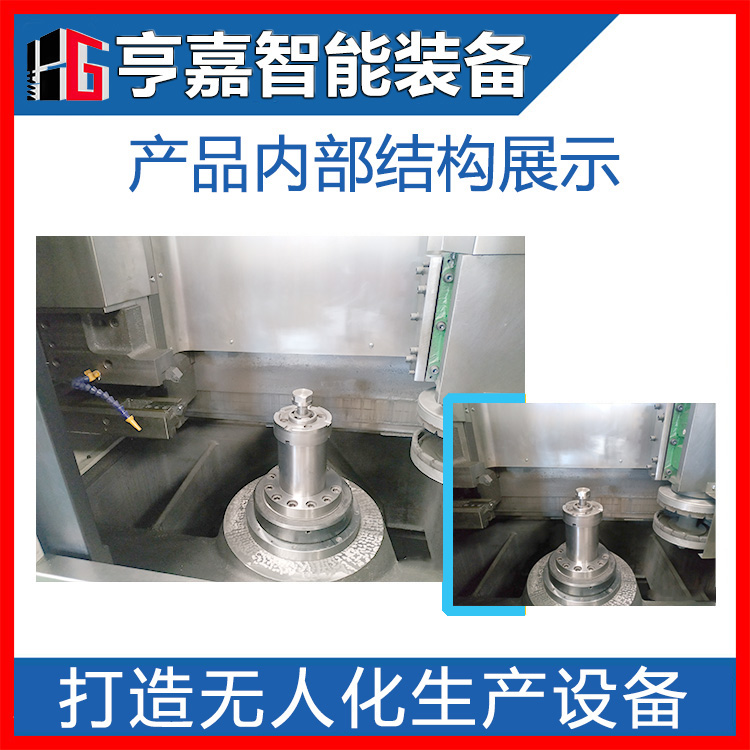 CMFK-L450刹車盤磨床內部圖 CMFK-L450刹車盤磨床內部圖